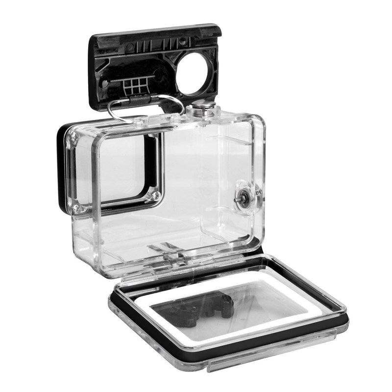 60M/196FT Waterproof Housing Case for Go Pro Hero 7/6/5 Black(2018), Waterproof Case Diving Protective Housing Shell with Touchable Cover for Go Pro Action Camera Underwater Dive Case Shell