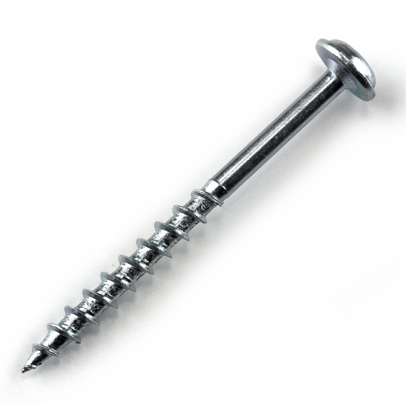 Kreg Zinc Pocket-Hole Screws - SML-C2-250 - 2 Inch - Coarse Thread - Maxi-Loc Head - Indoor - 250 Count