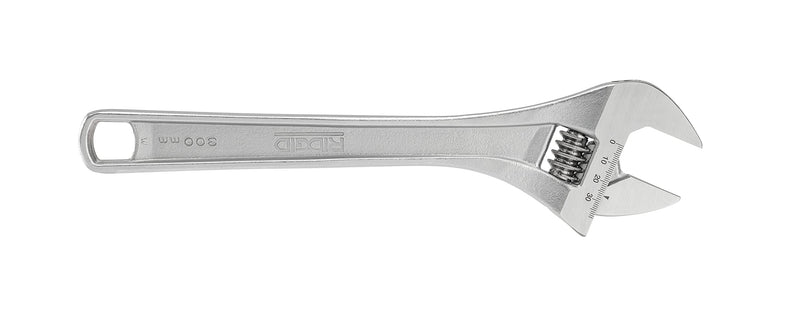 Ridgid 86917 762 Adjustable Wrench, 12-inch Adjustable Wrench for Metric and SAE, Silver, Small