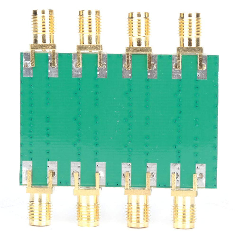 AUNMAS High Frequency Attenuator, DC-4.0GHz 23dBm Fixed Attenuator SMA Double Socket Head Radio Frequency Attenuator for Electronic Devices