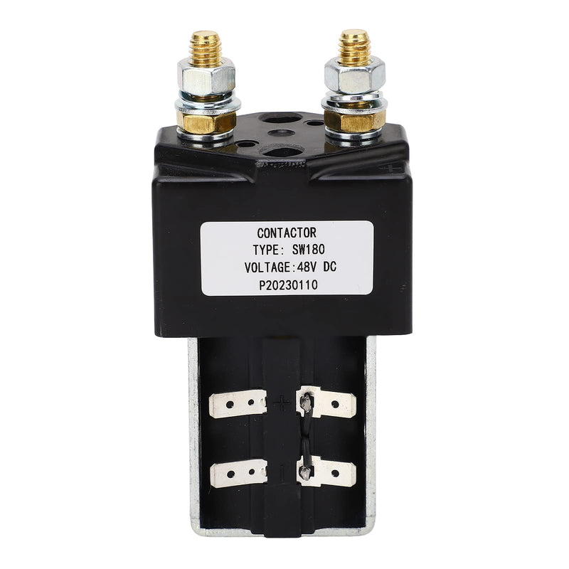 DC Contactor Solenoid 48V 200Amp, Universal Main Contactor Solenoid SW180 for Golf Cart Truck Forklift, Contactor Solenoid Heavy Duty for Golf Cart Engineering Machinery