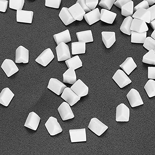 Ceramic filler, 1, 3 kg, polishing abrasive material, DIY supplies, triangle abrasive, non-abrasive for stones