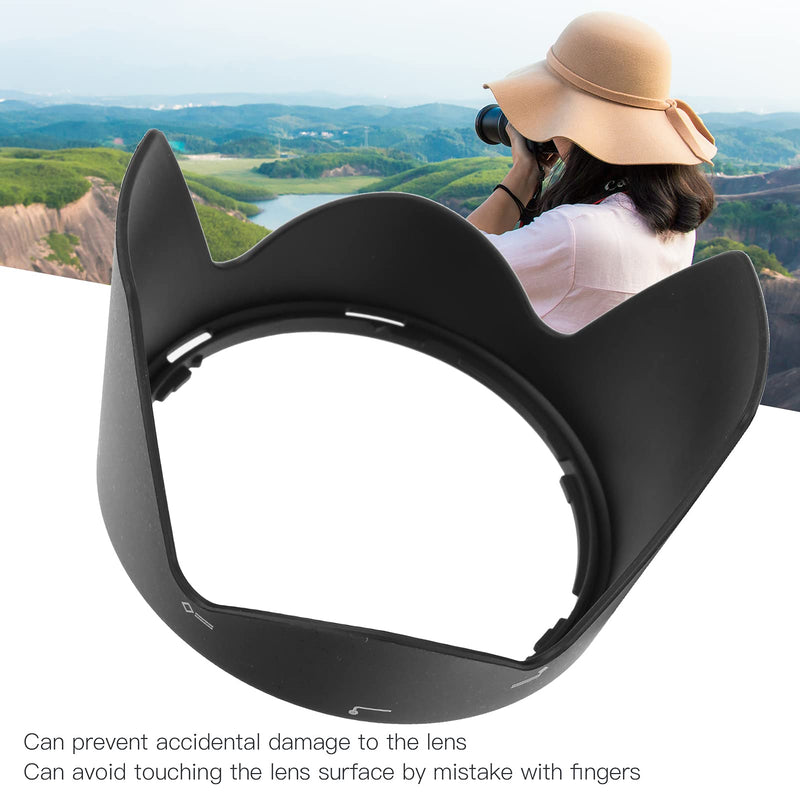HB‑50 Reversible Lens Hood Shade Protector,Camera Filter Adapter Ring,Lens Hood for AF S 28 300 3.5 5.6G ED VR Lens