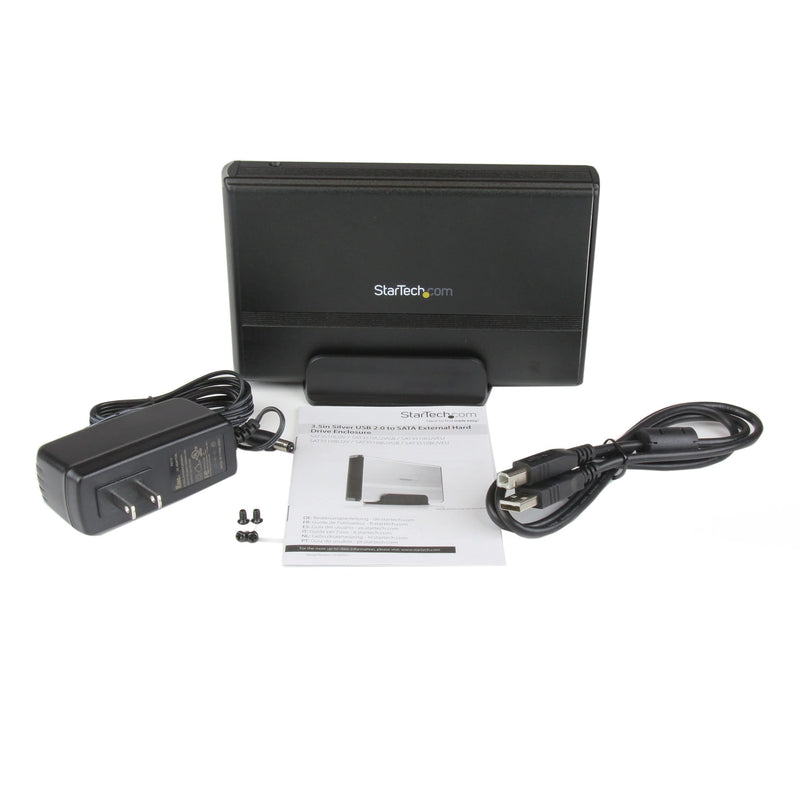 StarTech.com 10/100 Mbps Ethernet to Fiber Optic Media Converter - ST Multimode - 1310nm - 2km - Full/Half Duplex , TAA (MCM110ST2) No Mount | Plastic