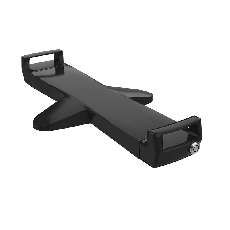 CTA Digital Universal Locking Holder Universal Locking Holder-Plastic Security w/Rubber Corner Grips iPad 10th Gen 10.9" & 7.9-12.5'' Tablets Compatible CTA's Line of VESA Clamp - Black (ADD-ULSHB)