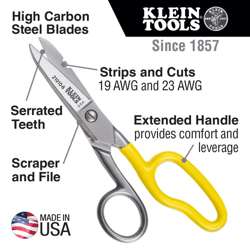 KLEIN TOOLS Scissors with Free F by Klein