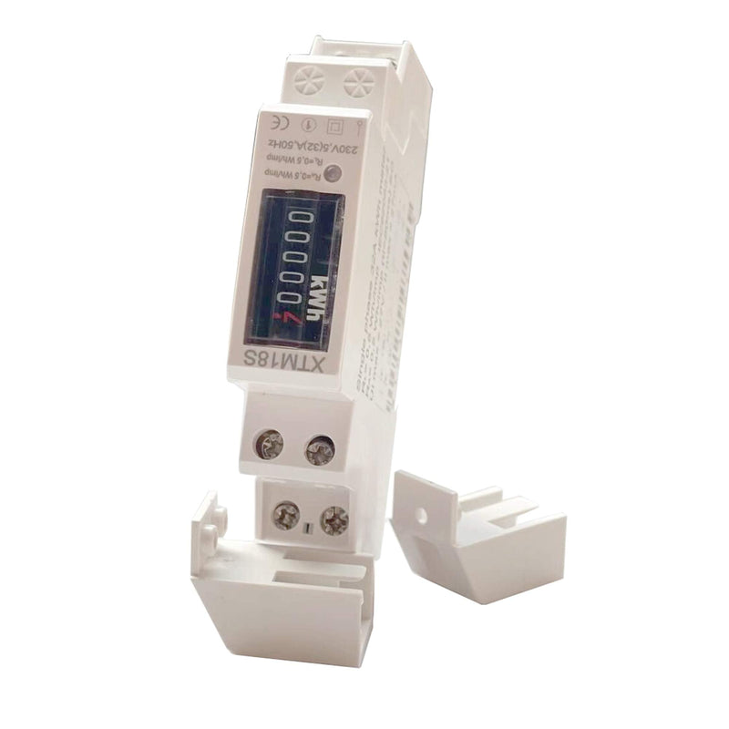 JVJ 5(32) A electricity meter alternating current meter 1 Phsig one phase phase 230V wattmeter kWh meter DIN rail A DIN rail