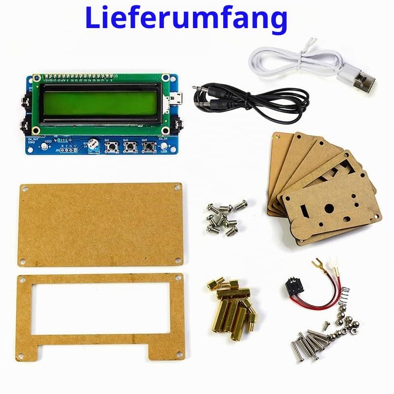 DIY Morse Code Trainer Kit, Telegraph Button Solder Kit, Amateur Radio CW Button Kit Electronics with Components, Circuit Board, Morse Code Transmitter Solder Kit for Adults, Children (Assembled) Morsecode Sender Löt