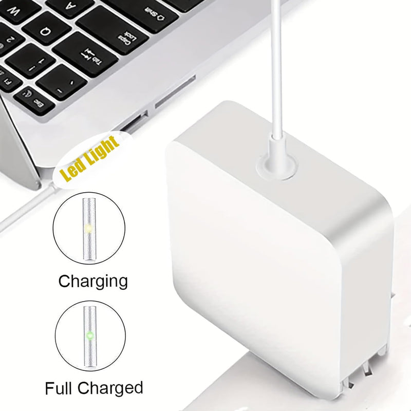 Mac Book Pro Charger - 60W L-Tip Replacement for AC Power Adapter,Compatible with Adapter for Mac Book Pro 13 Inch Before 2012 and Mac Book(2009-2010)