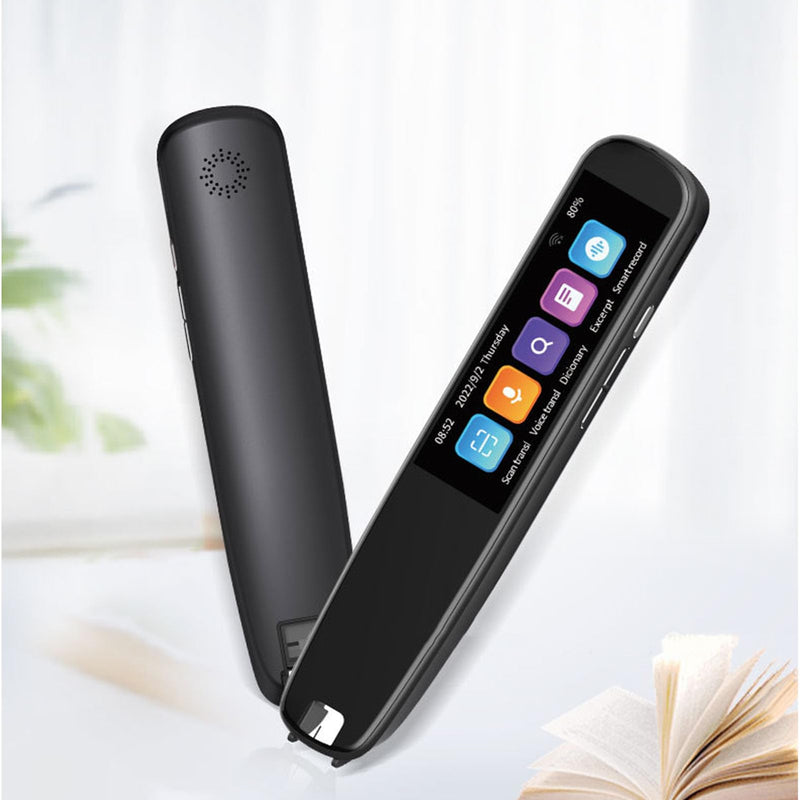 Pen Scanner, OCR Digital Highlighter Reading Pen with 2MP HD WiFi 134 Language, Smart Scan Language Voice Translator Device for Language Learner Students Business Dyslexia