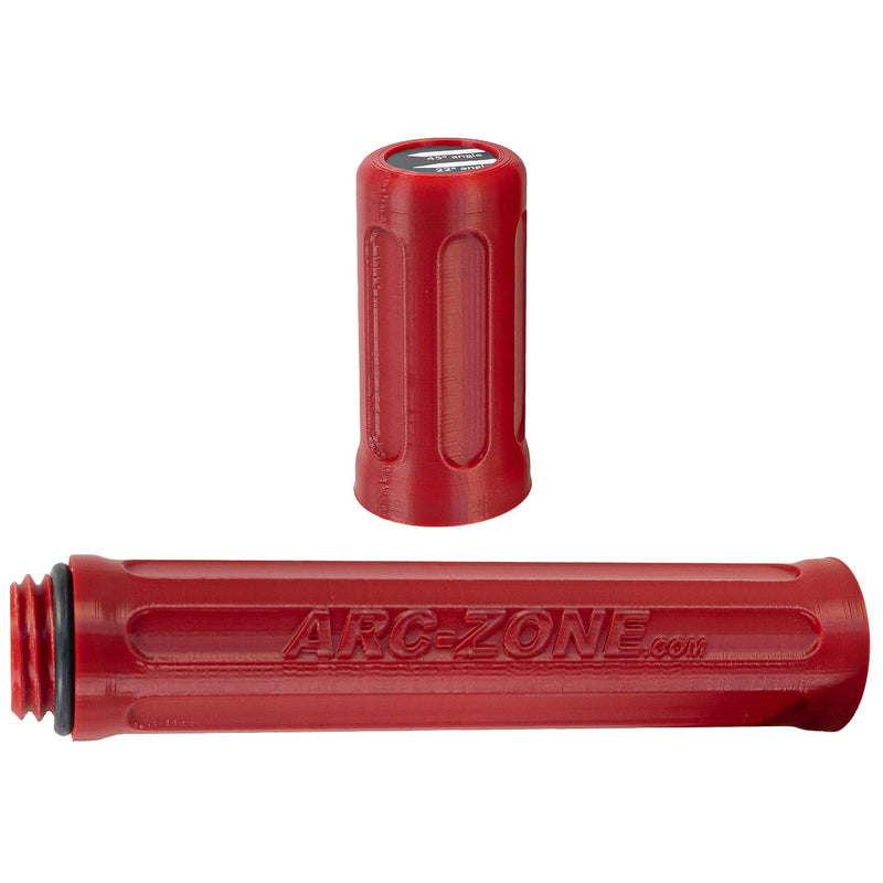 Arc-Saber Tungsten Electrode Storage Solution with Magnetic Base 8" Red