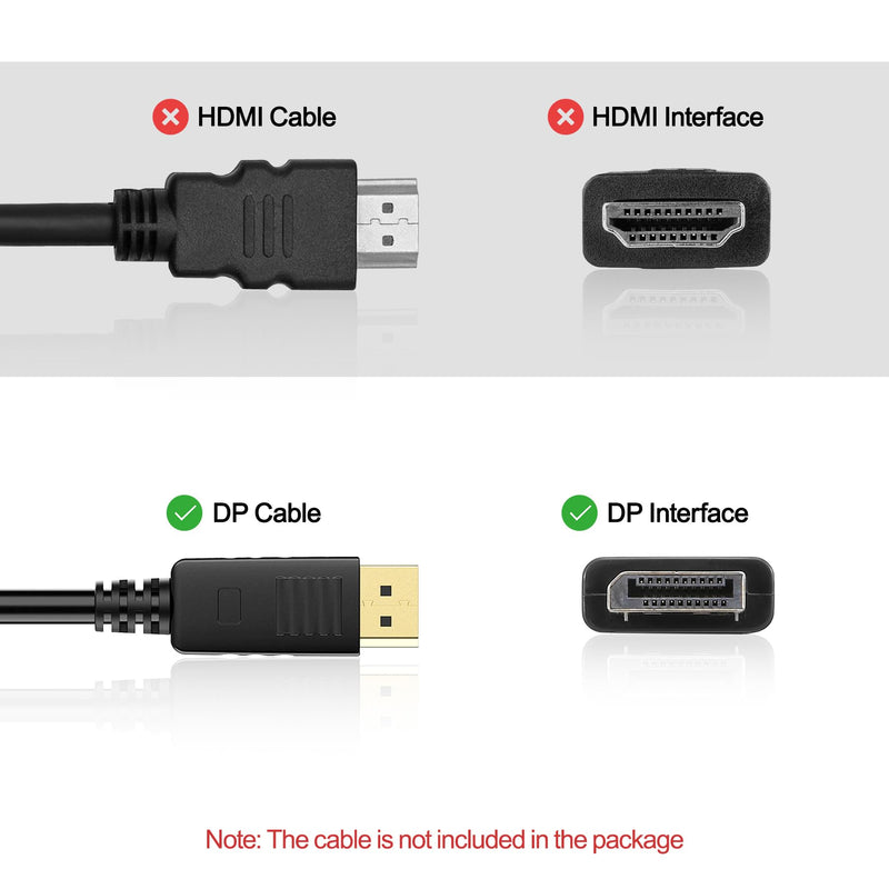 Displayport KVM Switch 2 Computers 1 Monitor, 8K@60Hz 4K@144Hz USB 3.0 DP KVM Switches for Two Computers Share one Screen with 4 USB Ports, Includes Desktop Controller and 5V Power Adapter Space Grey-DP 2 in 1 Out