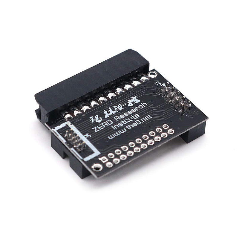 DollaTek 20-pin JTAG interface with 2.54 pitch to 10-pin SWD interface adapter board with 2.0mm and 1.27mm pitch