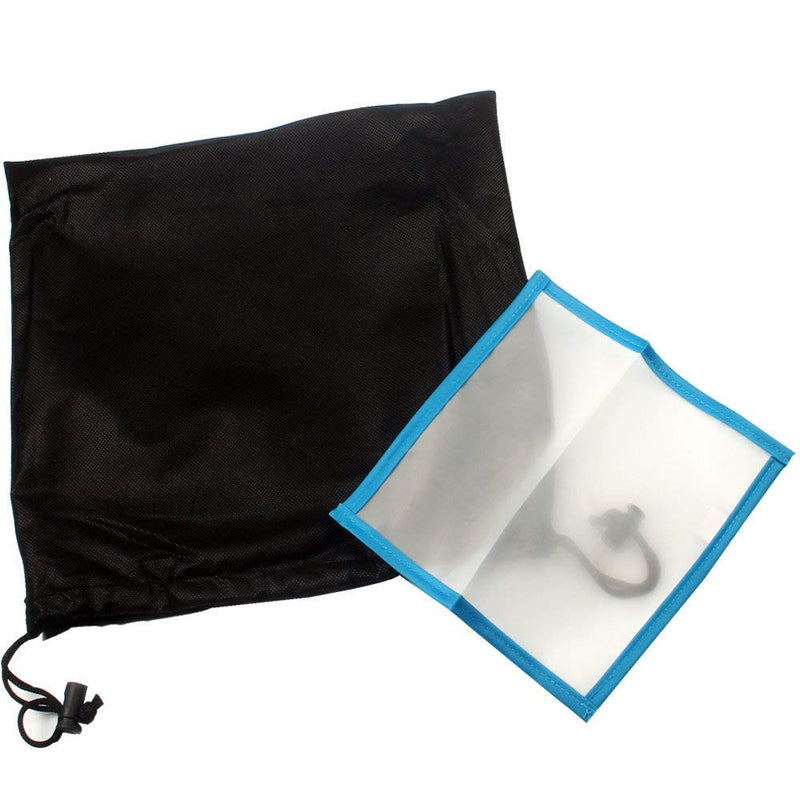 G-LEAF All Mesh Bubble Bag 20L 5 Gallon 5 Bags Herbal Ice Bubble Bags Extraction Essence Plant Bags 25 Micron Pressing Sieve and Storage Bag Kit for Herb Extraction and Production 20L-5 Bags