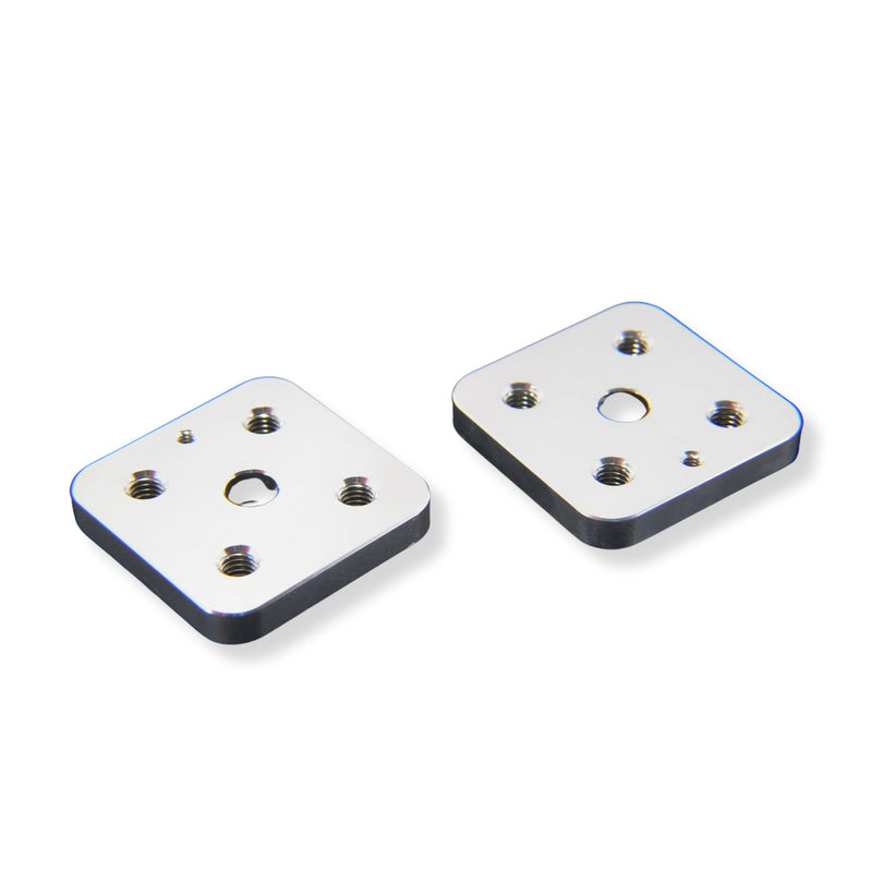 Big Jeff Audio Single 6 Yinlong Cell Bank Lug Style Polished Aluminum Bus Bars with Hardware