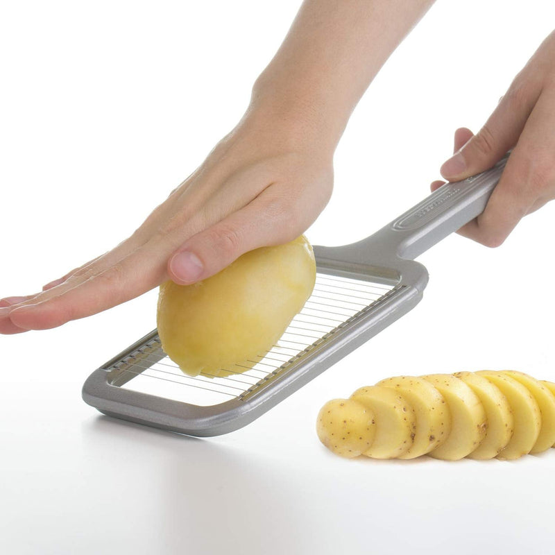 West mark mozzarella Cheese & Potato Slicer for Cutting Evenly Thick Slices A one size