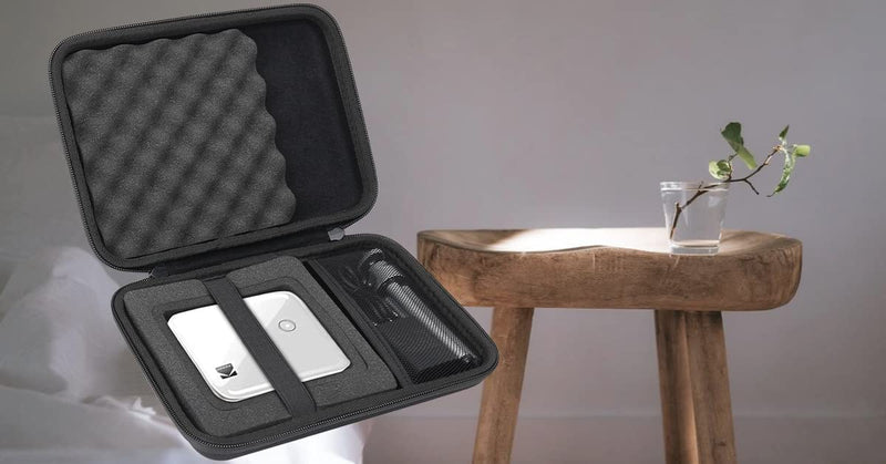 khanka Hard Travel Case Compatible with Kodak Luma 150/350 Pocket Projector - Portable Movie Projector, Case Only Case for Luma 150 / 350