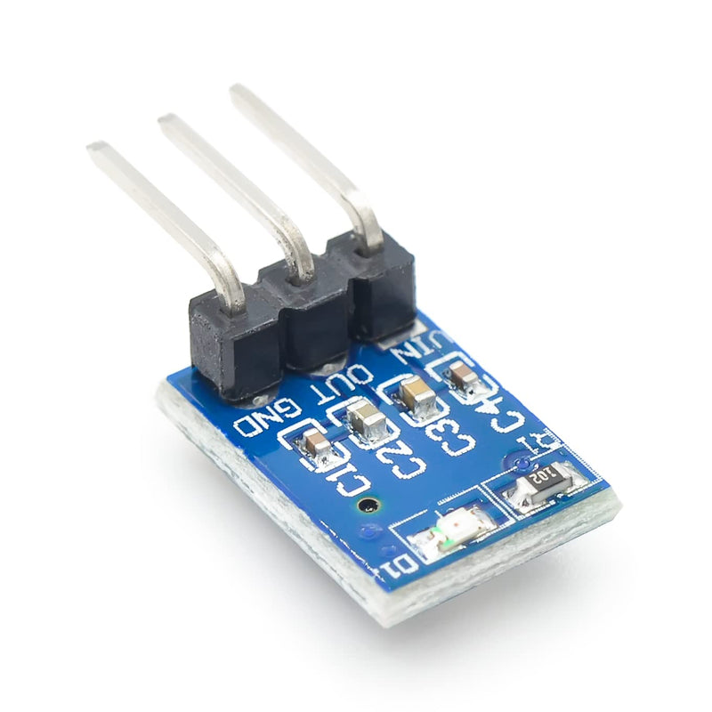 Fasizi 10pcs 3.3 DC Voltage Regulator Step Down Power Supply Module 4.75V-12V to 3.3V 800mA