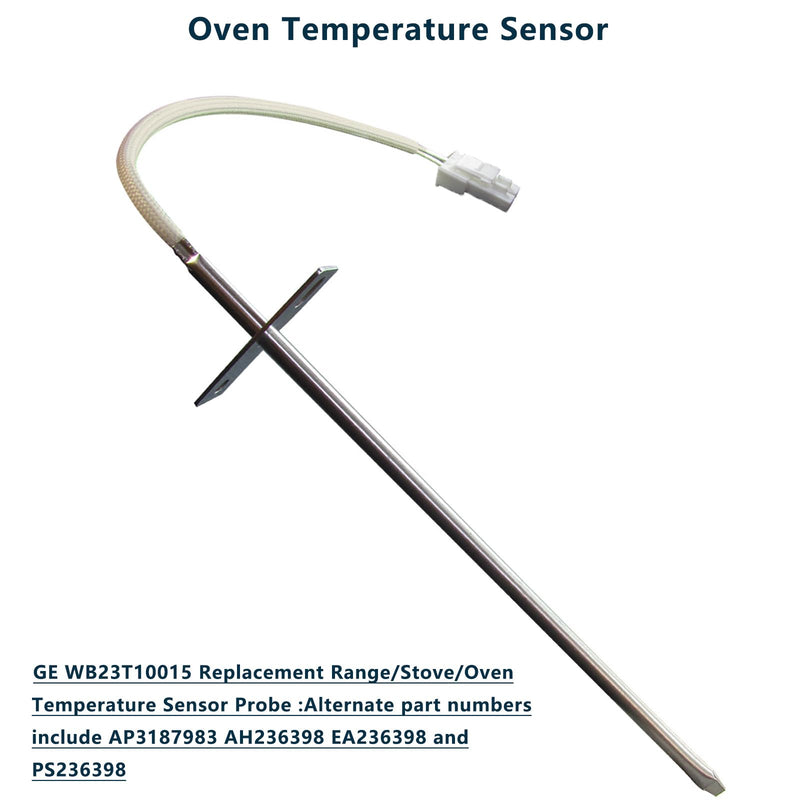 OEM WB23T10015 GE Oven Temperature Sensor Replacement 911009 AP3187983 AH236398 EA236398 PS236398 GE WB23t10015 Range/Stove/Oven Sensor