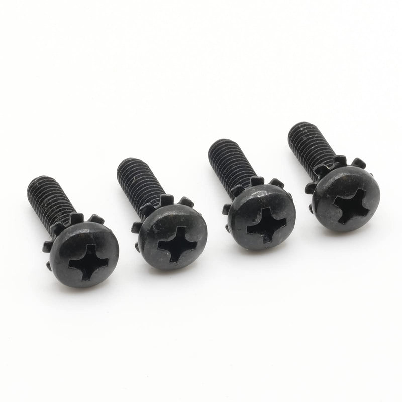 ReplacementScrews M4 14mm Screws Compatible with Many LG TV Stands - Set of 4