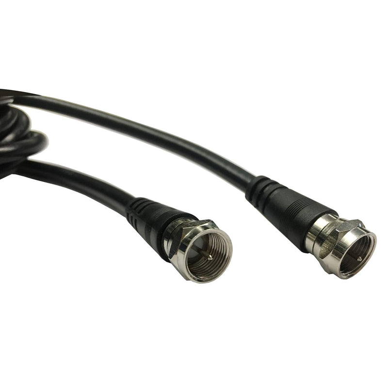 Chaowei TV Antenna Extension Coaxial Cable(15ft) with Coaxial Coupler,F Type Connector-Ideal for Digital TV Aerial, Satellite Cable Extension-15 Feet