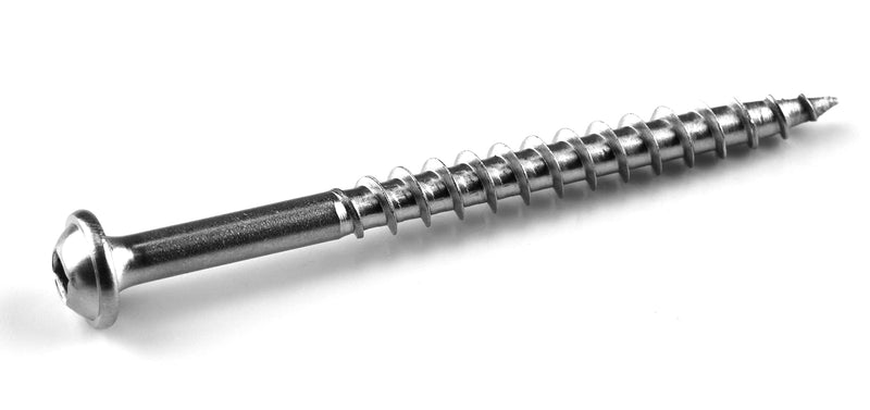 Kreg Stainless Steel Pocket Hole Screws - SML-C250S5-50 - 2-1/2-Inch - Coarse Thread - Maxi-Loc Head - Outdoor - 50 Count