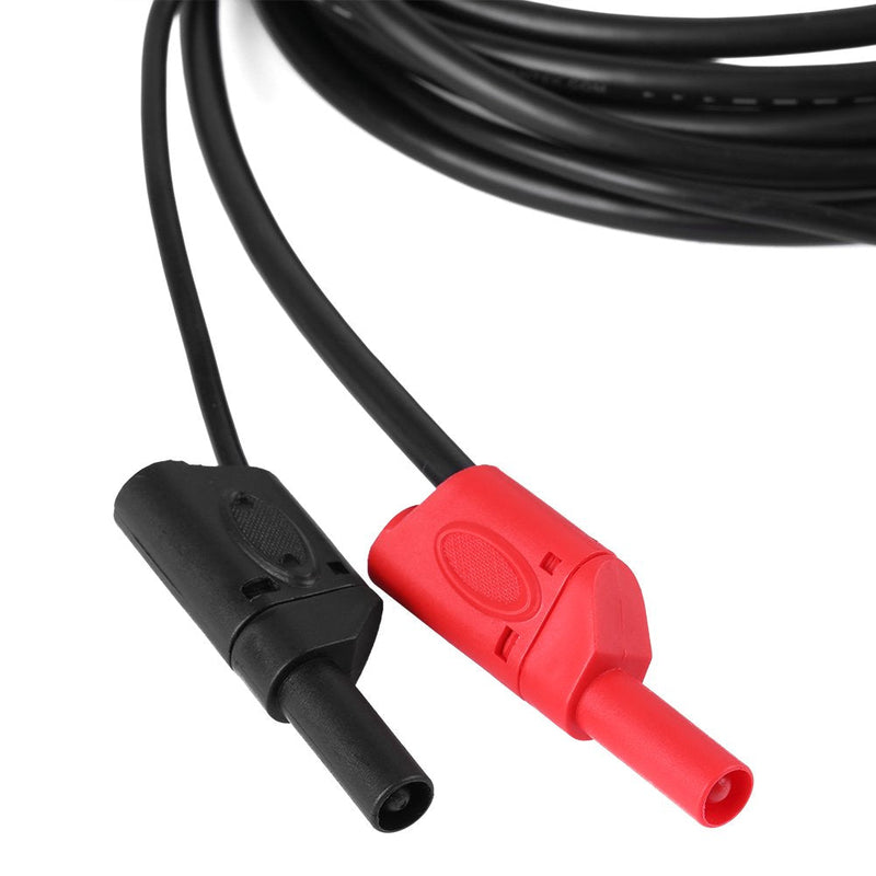 Test leads, banana head adapter cable, HT30A high performance car test cable BNC to banana head adapter cable for automotive measuring device length 3 meters input resistance 50 Ω