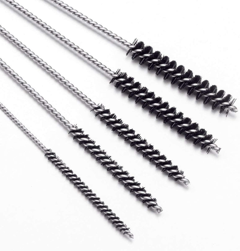 Set of 4 Carburetor Carbon Dirt Jet Remove Cleaner 26 Cleaning Wires Set + 20 Cleaning Needles + 10 Nylon Brushes Tool Kit for Motorcycle ATV Moped Welder Carb Chainsaw Spray Guns Torch Tips 4 SETS