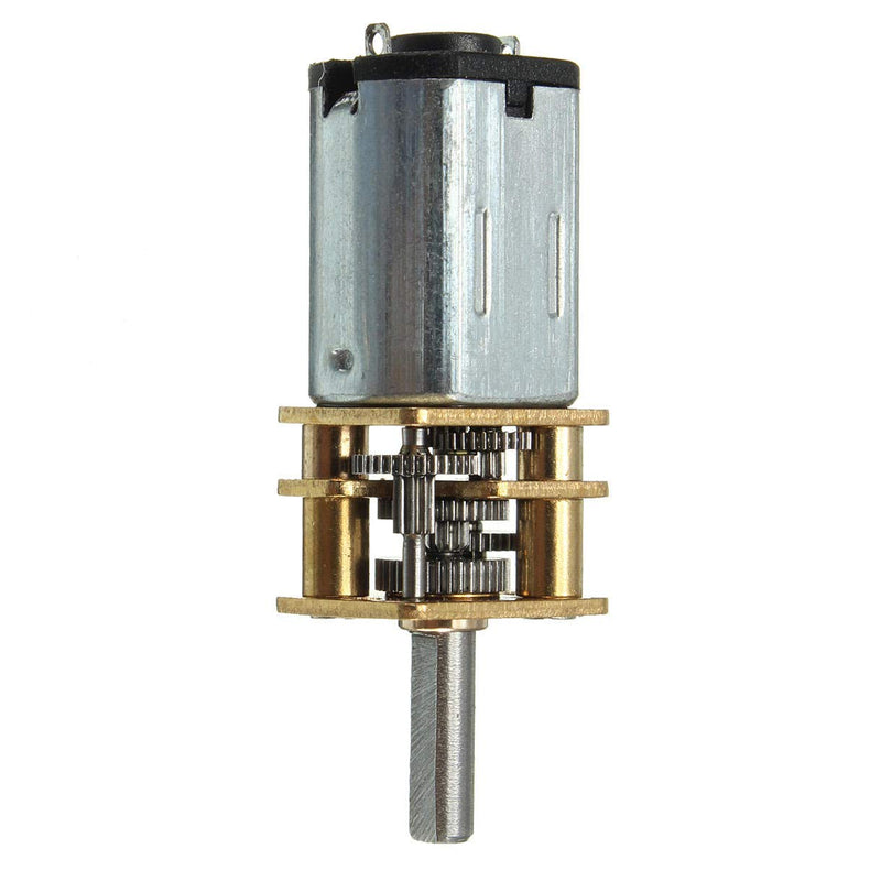 DollaTek 2Pcs DC 9V 105 RPM 3mm Shaft Mini Metal Gear Gear Motor GA12-N20