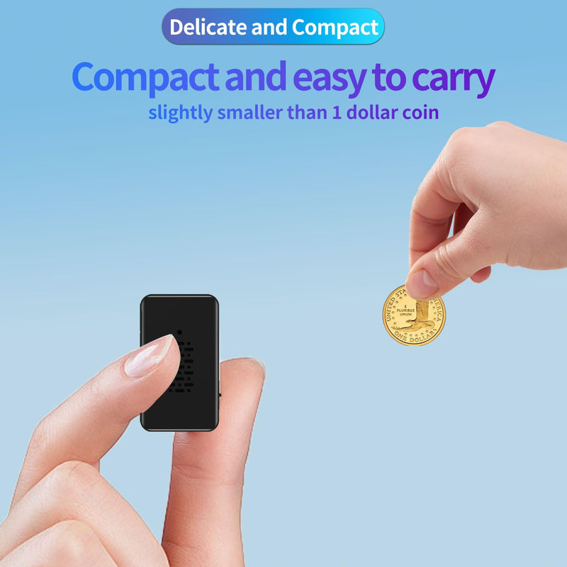 64GB Voice Recorder - Plug-in Mini Voice Recorder, Extra Long Standby Voice Activated Recorder, Portable Voice Recorder, One-Touch Operation for Car, Conference, Presentation and Interviews