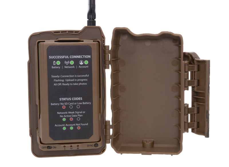 Muddy Matrix 36MP Imaging Cellular Trail Camera with On Demand Photo, Dual Network, and 80-Feet Detection Range (Mud) One Size