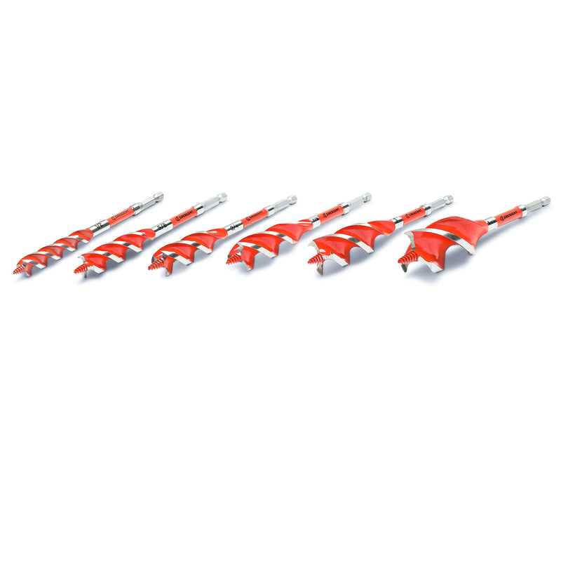 Crescent 6 Piece High Speed Auger Set - 6.25" | CDSASET-6 6 Piece Set