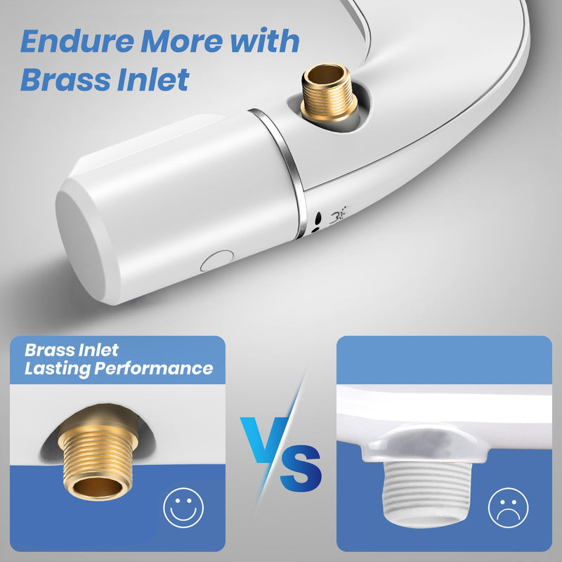 Bidet Attachment for Existing Toilet Seats, Ultra-Slim, Non Electric, Dual Nozzle, Rear & Feminine Wash, Fresh Cold Water Sprayer, Badays Bedets Bedits Badette Bidgets, Silver