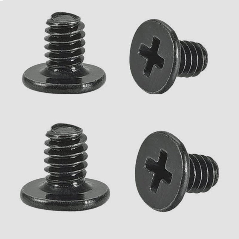 M.2 Screw Kit for ASUS Motherboard, Replacement M.2 SSD Mounting Screws with Standoffs, Screwdriver, 4 Sets Black, Compatible with NVMe NGFF SSD for Desktop PC