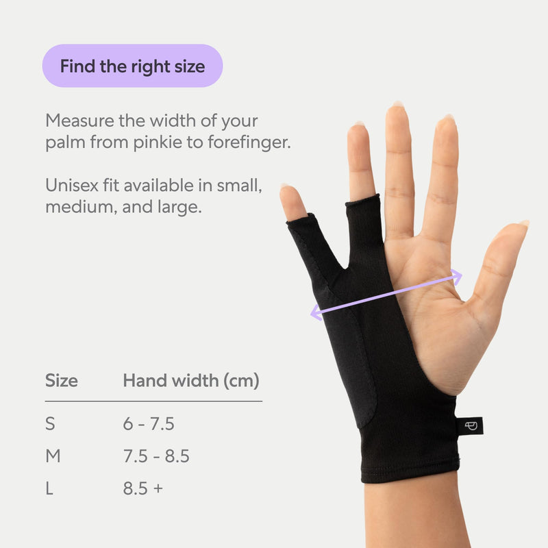 Paperlike's Drawing Glove for iPad - Artist Glove for Drawing on Tablets (Right and Left Hand; 3 Sizes: S, M, L)