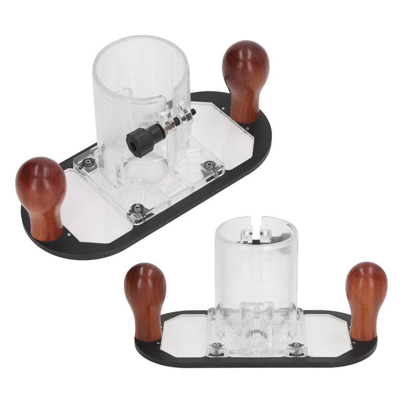Woodworking Trimmer Router Base, Prevent Sliding Multifunctional High Strength Woodworking Trimmer Base for DIY