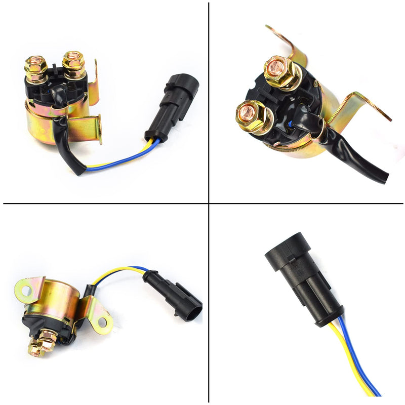 Starter Solenoid Relay Compatible with Polaris Ranger RZR Sportsman Hawkeye Trailboss 330 325 400 450 500 570 700 800 900 1000 2006-2016 Replace 4010947/4012001