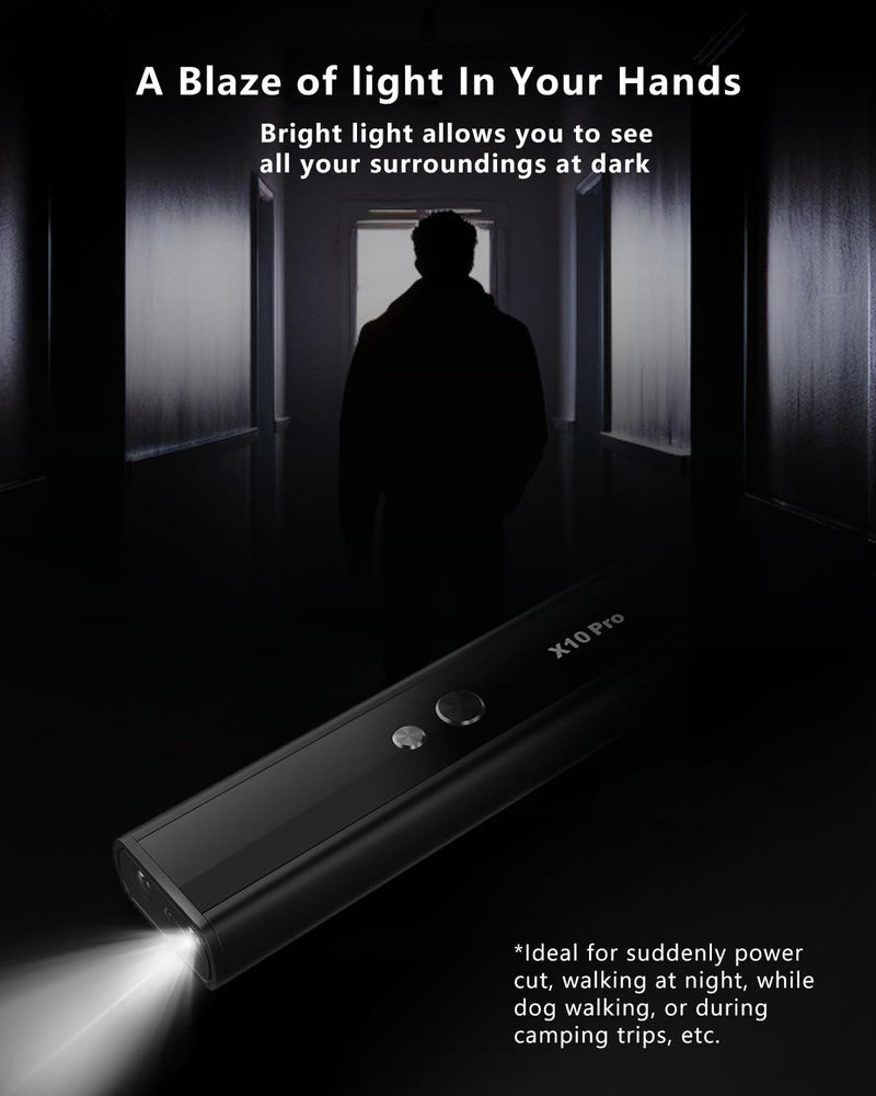 Hidden Camera Detectors with Screen Display, Anti Spy Camera Finder, Bug Detector, GPS Tracker Detector with Flashlight, Hidden Device Detector for Travel, Hotel, Airbnb, Office, Car Small
