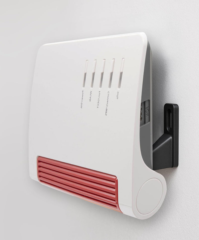 NewGround Designs Wall Mount for Fritzbox - Models 4040, 4050, 4690, 5530, 5590, 6660, 6670, 6850, 6890, 7510, 7530, 7590, 7682, 7690 - Fritz Box Bracket with Mounting Material, Made in Germany