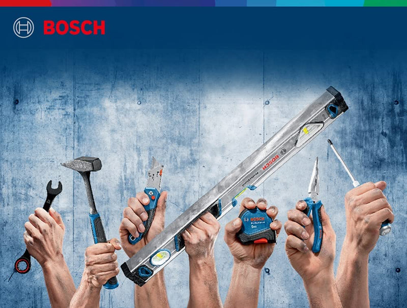Bosch Professional spirit level 25 cm with magnet system (readable from all sides, aluminum housing, robust end caps) Amazon Exclusive