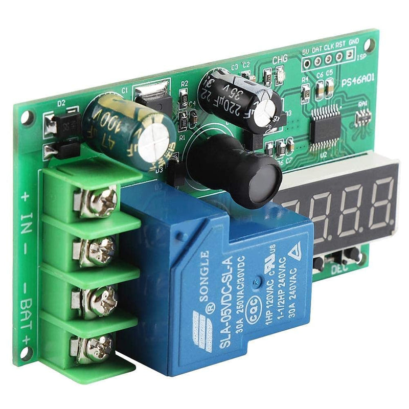 12V 24V 48V charger board, lead acid lithium battery overcharge protection board charging control module with LED display