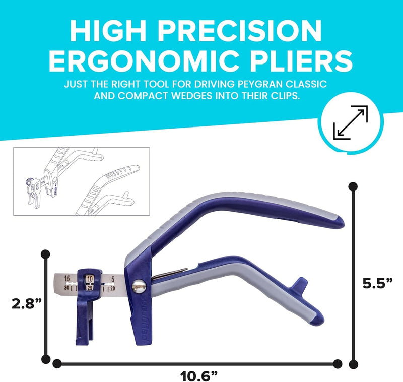 Peygran® Ergonomic pliers for leveling system 3-30 mm tile thickness 0200328