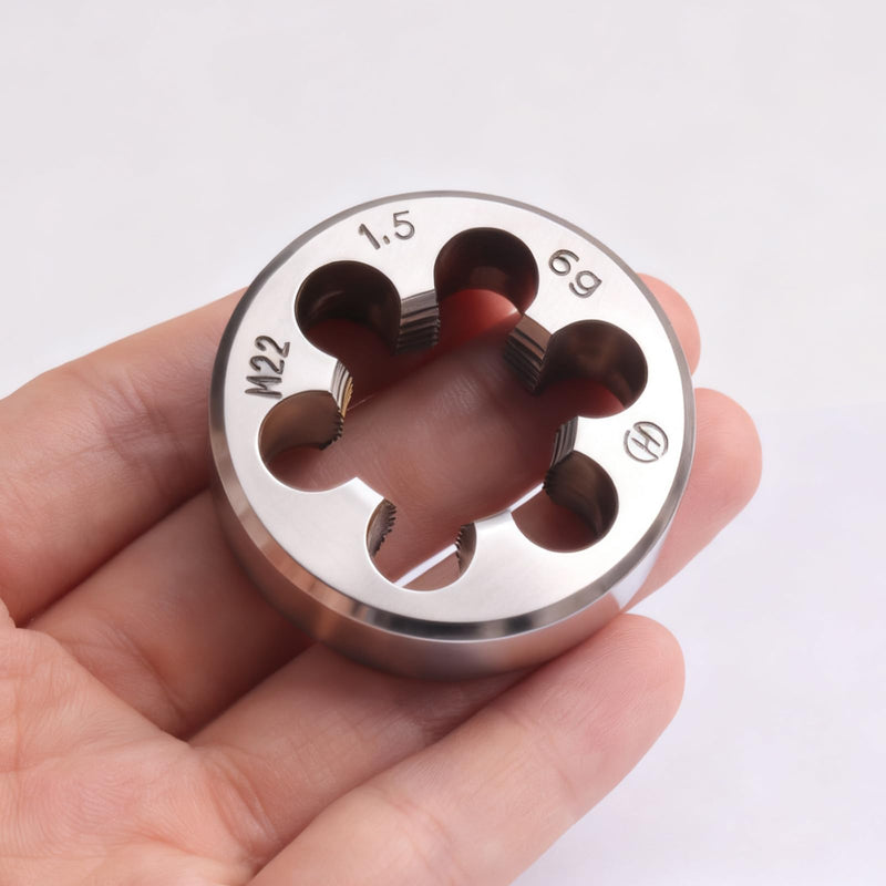 ATOPLEE M22 X 1.5mm Metric Right Hand Thread Die,1pc