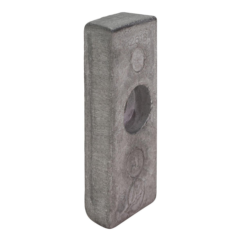 Quicksilver 826134Q Side Pocket Aluminum Anode for Mercury Mariner and Force Outboards