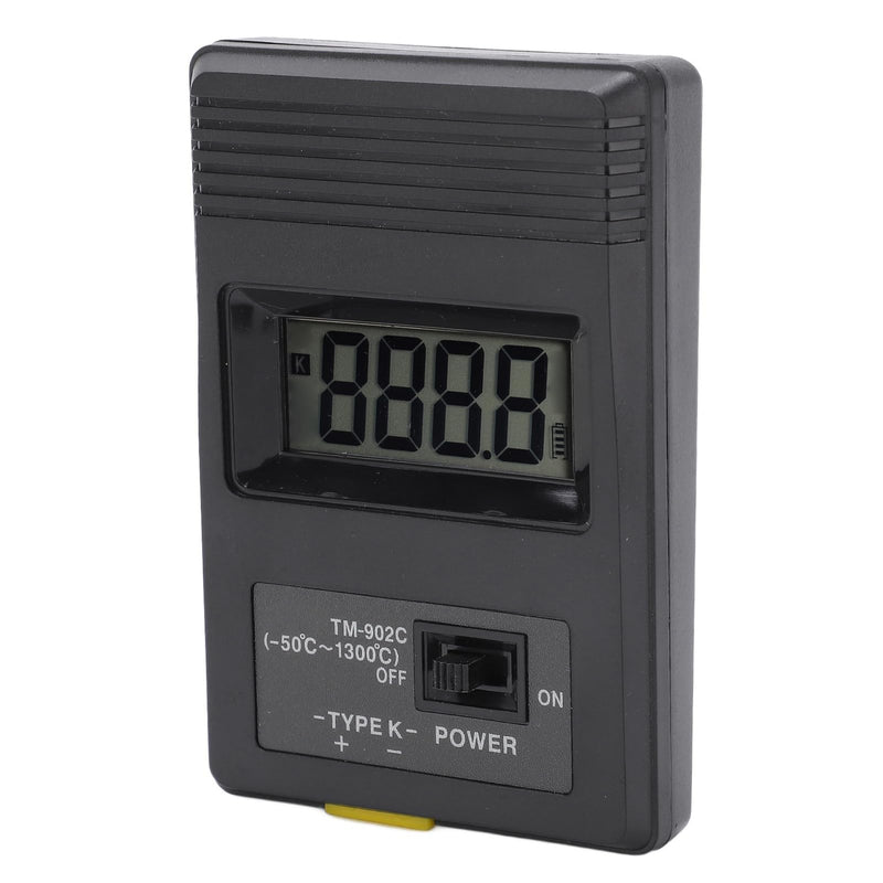 Digital Thermometer Tm‑902c K Thermometer Sensor LCD Temperature Detector with Thermocouple ‑50‑500℃ for Liquid and Semi-Solid Measurements