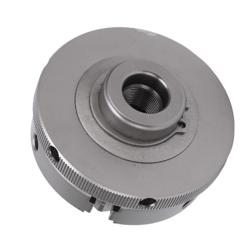 Lathe Mandrel, 3 Jaw Metal Lathe Chuck Manual Precise Steel for Machine Tools