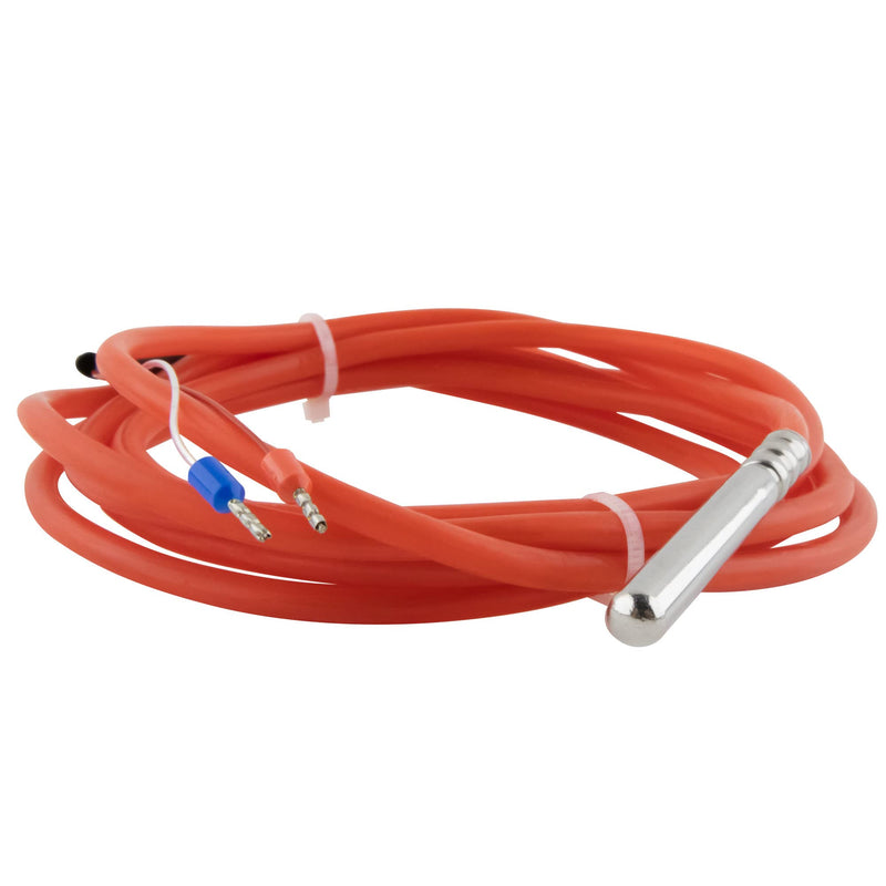 SeKi temperature sensor PT1000 1 meter; Temperature sensor, immersion sensor, resistance thermometer with silicone cable up to +250°C