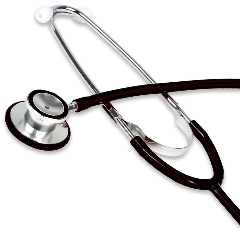 Gima - TRAD double-head stethoscope, adult, Y color black, pavilion Ø 43.5 mm, bell Ø 30 mm external size, latex-free, CE medical product