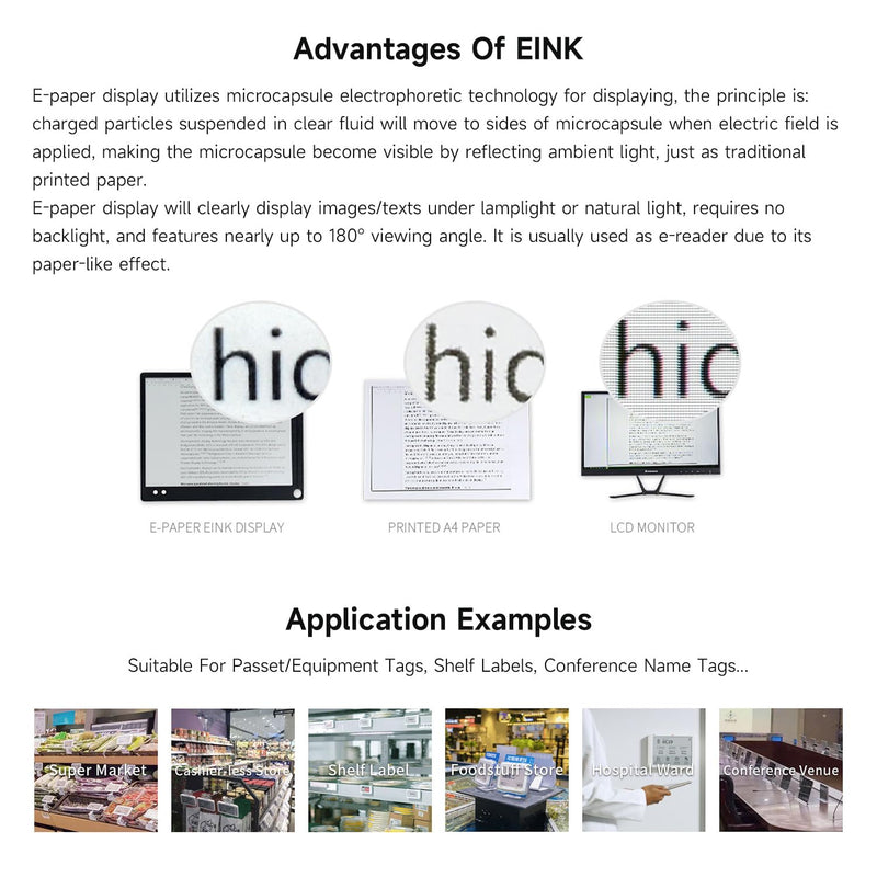 Waveshare 2.15inch e-Paper HAT+ (G), Compatible with Raspberry Pi 5/4B/3B/Zero/Zero W/Zero 2W/Pico/Pico W/Pico WH, 296x160, Red/Yellow/Black/White, SPI Interface