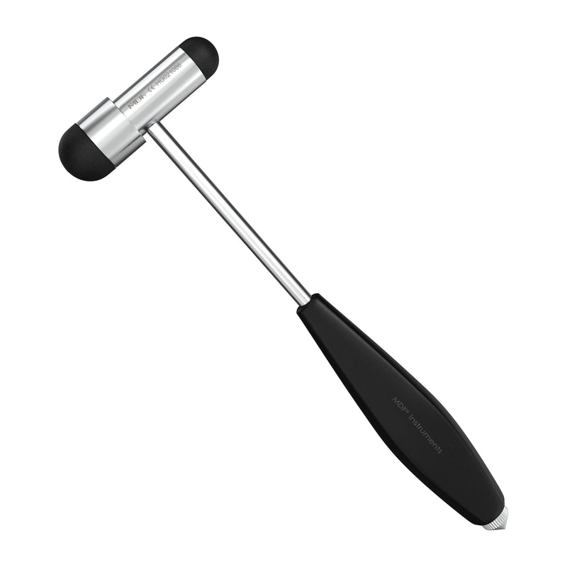 MDF Instruments Buck Neurological Reflex Hammer MDF515 Black HDP Handle Black (Noirnoir) - Hdp Handle